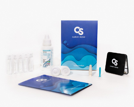 Custom Stable contact lens packaging